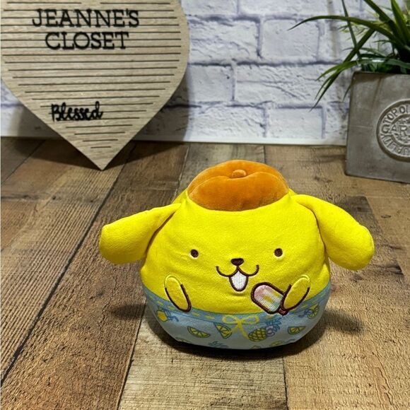 Squishmallow Sanrio Pompompurin 7" Plush - Picture 1 of 13